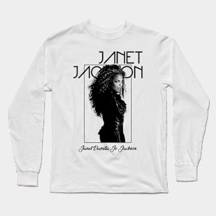 Janet Jackson Vintage Tour Concert Long Sleeve T-Shirt